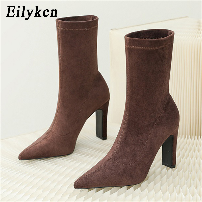Eilyken Winter Thick Heel Sock - No Show Sock Women 评论和价格