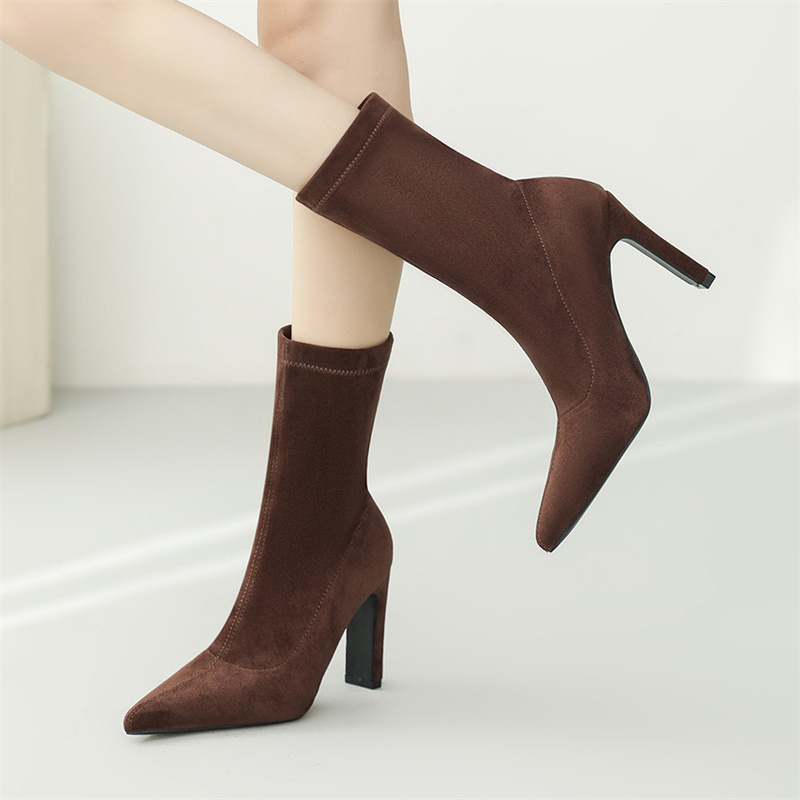 Eilyken Winter Thick Heel Sock - No Show Sock Women 评论和价格