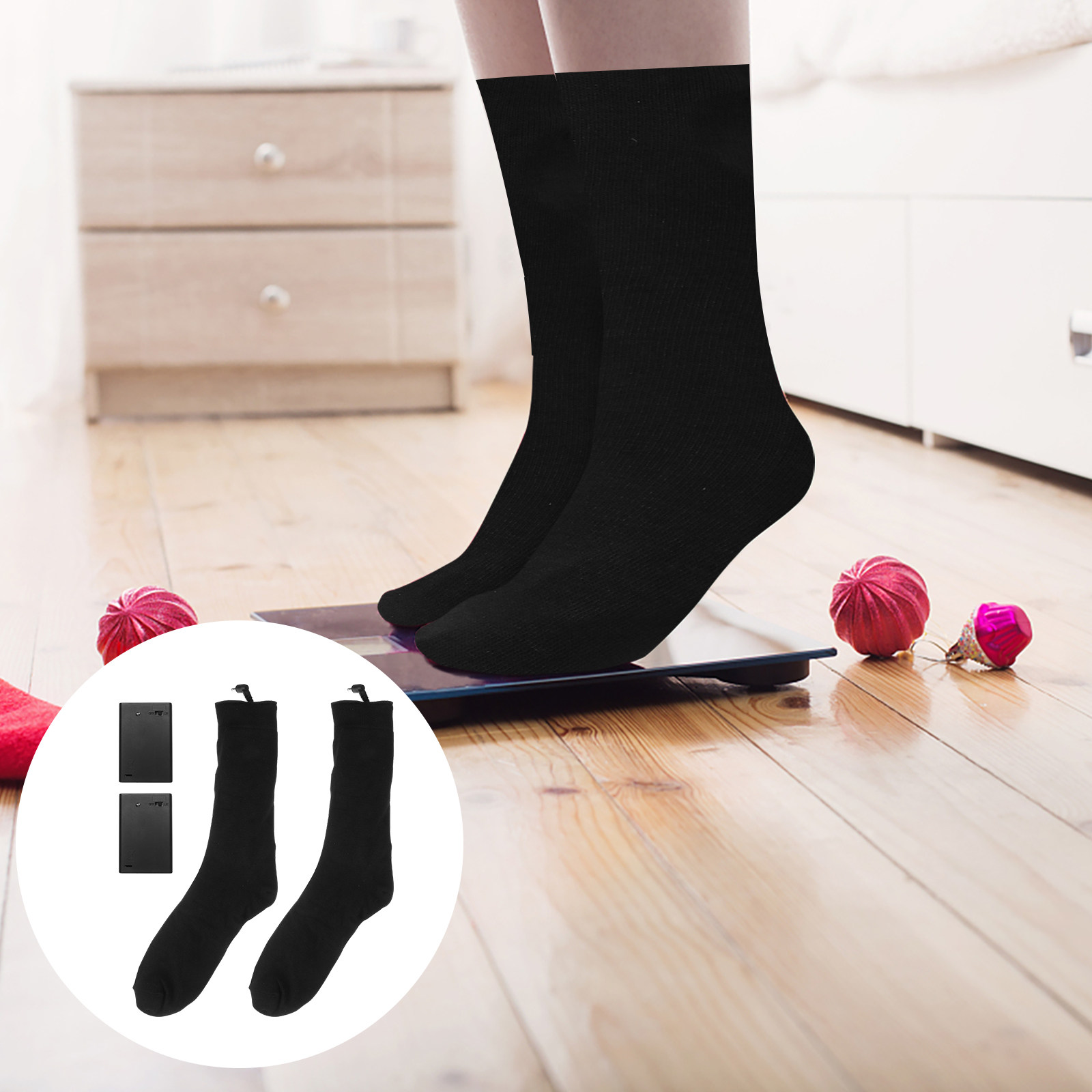 Winter Warm Heated Socks Therm - Thermal Sock Winter 评论和价格