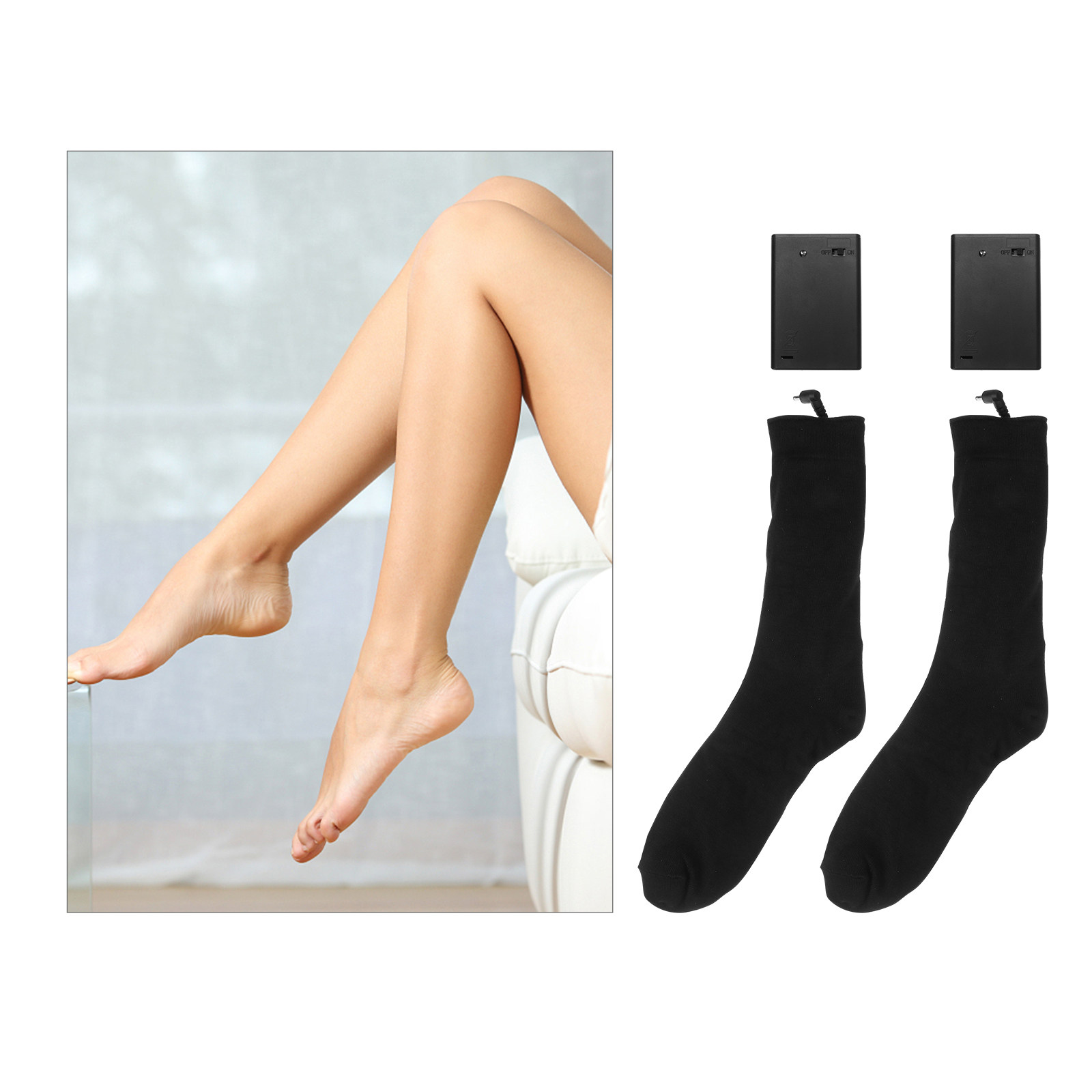 Winter Warm Heated Socks Therm - Thermal Sock Winter 评论和价格