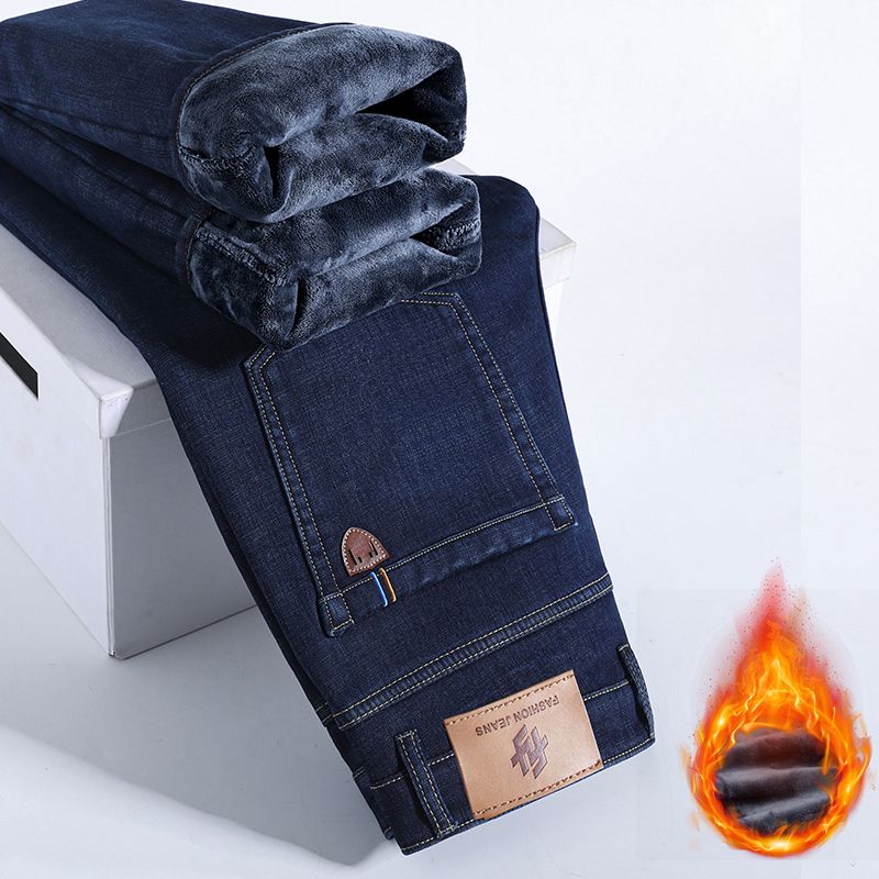 Winter Warm Fleece Jeans Men's - Levis Jeans 501 评论和价格