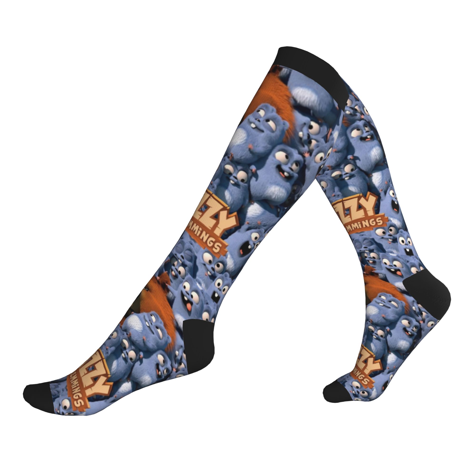 Grizzy And The Lemmings Cartoo - No Show Sock Women 评论和价格